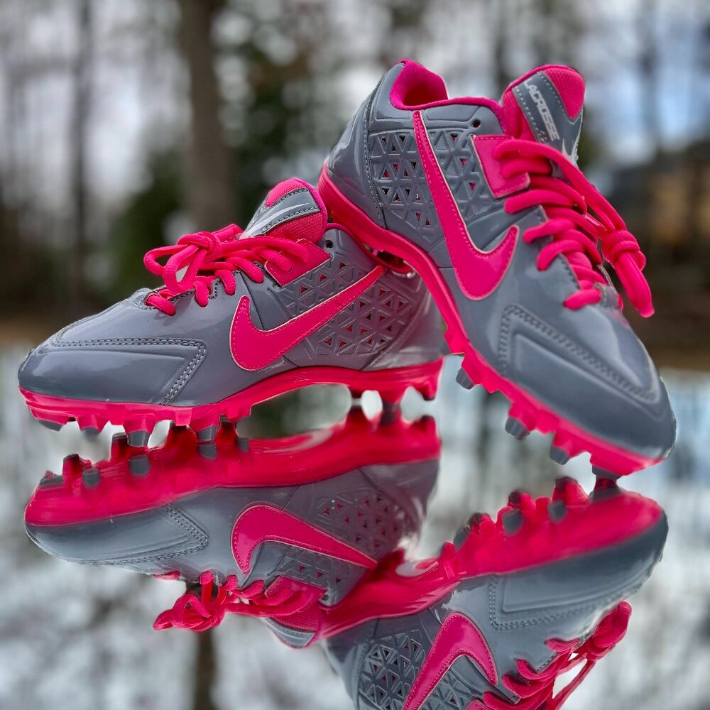Nike Women's Speedlax 4 Stealth Lacrosse Cleats Size 7.5